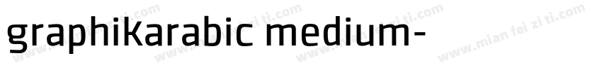 graphikarabic medium字体转换